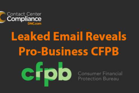 Leaked Email Reveals Pro-Business CFPB