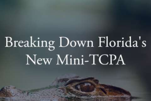 Breaking Down Florida's New Mini-TCPA